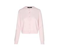 Weekend Max Mara Slim Fit Strickjacke aus Woll-Kaschmir-Mix Modell 'NEBBIA' in Rosa, Größe XL