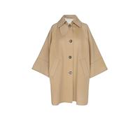 Weekend Max Mara Wollmantel mit Kamel- und Seiden-Anteil Damen camel, 42