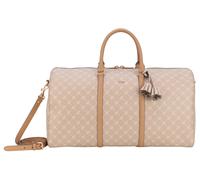 Weekender JOOP "cortina 1.0 aurora weekender lhz", Damen, Gr. B/H/T: 50cm x 29cm x 22cm, beige (sesame), Lederimitat, bedruckt, Taschen Weekender, Reisetasche Sporttasche mit abnehmbaren Schulterrieme