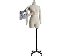 Weibliche Schaufensterpuppe aus Styropor in voller Größe | S-3X-Large for Nähen von Kleidung, Drapieren, Anpassen, Anzeige: Weiche Arme, Höhe 150-175 cm(3X-Large)