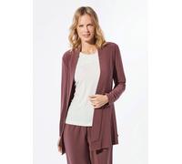 Weich fallende Jersey-Longjacke lila 44