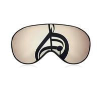 Weiche Augenmaske zum Verdunkeln, Musiknoten-Druck, Reiseaugenabdeckung, kein Augendruck, super leicht, seidig, weiche Augenbinde mit verstellbarem Riemen, für Damen und Herren