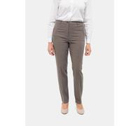 Weiche Flanellhose LOUISA COMFORT+ braun 23 lang