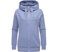 Weiche Kapuzensweatjacke "Yodis Zip" Blue XS