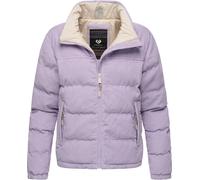 Weiche Kordjacke mit hohem Kragen "Uxia" Lavender XL