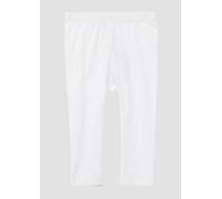 Weiche Leggings mit Elastikbund und Mausezahnkante 62 weiß 2165015.0100.62