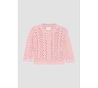 Weiche Strickjacke mit Ajourmuster 92 Rosa 2164513.4101.92