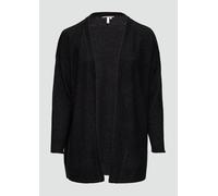 Weiche Strickjacke mit Rollkante 52 schwarz 2160611.99W0.52