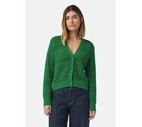 Weiche Strickjacke mit Strukturmix grün 38