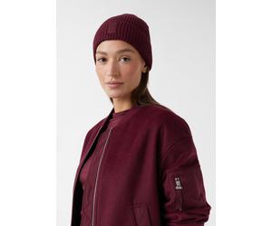 Weiche Strickmütze aus Baumwollmix rot ONESIZE
