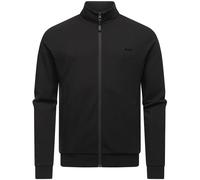 Weiche Sweatjacke mit hohem Kragen "Vittom" Black S