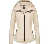 Weiche Sweatjacke mit Kapuze "Lyshka" Ecru M