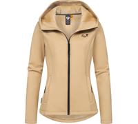 Kapuzensweatjacke RAGWEAR "Lyshka" Gr. XL (42), grau (taupe) Damen Sweatjacken (87715114-XL) taupe