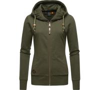Weiche Sweatjacke mit Kapuze "Paya Intl." Olive23 XXXL