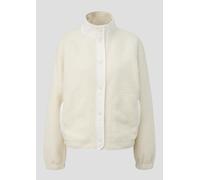 Weiche Teddyfleece-Jacke mit Druckknöpfen XXL creme 2171471.0200.XXL