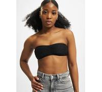 Urban Classics Damen Bandeau Top Laces Schwarz S (00007)