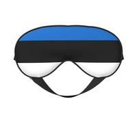 Weiche Verdunkelungs-Augenmaske mit Estland-Motiv, Reise-Augenmaske, Seitenschläfer-Augenabdeckungen, Schlaf-Augenmaske für Männer und Frauen