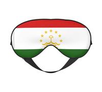 Weiche Verdunkelungs-Augenmaske mit Tadschikistan-Motiv, Reise-Augenmaske, Seitenschläfer-Augenabdeckung, Schlaf-Augenmaske für Männer und Frauen