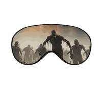 Weiche Verdunkelungs-Schlaf-Augenmaske, viele Zombie-Reise-Augenabdeckungen, kein Augendruck, superleicht, seidig, weiche Augenbinde mit verstellbarem Riemen, für Damen und Herren