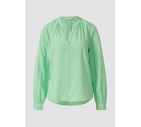 Weiche Viskose-Bluse mit Raffung 40 grün 2176391.7269.40