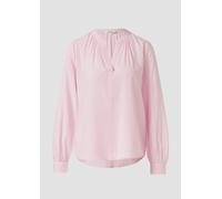 Weiche Viskose-Bluse mit Raffung 48 Rosa 2176391.4156.48
