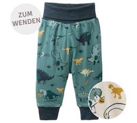 Weiche Wendehose Dinosaurier eukalyptus 62/68