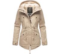 Winterjacke MARIKOO "Manolya" Gr. L (40), grau (helltaupe) Damen Jacken (15407236-L) helltaupe