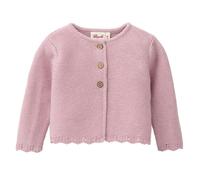 Weicher Cardigan Knopfleiste rosa melange 86/92