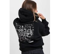 weicher Dangerous DNGRS Damen Hoodie Rippbündchen Kapuze 300 g/m² Schwarz XS