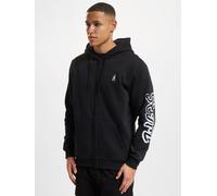 weicher Dangerous DNGRS Herren Hoodie Reißverschluss Kapuze mit Baumwolle Schwarz L