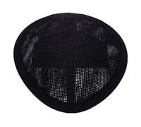 Weicher, formbarer Hutboden, Hochzeit, Leinenimitat, weich, Vintage, für Trendsetter und Kreative, einzigartige Stile, Hut-Basis, Schwarz , One size