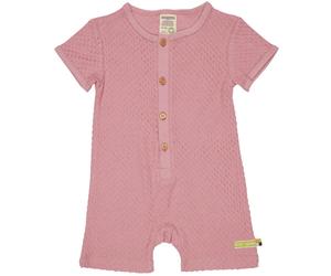 Weicher Frottee Spieler Pünktchen Design rosa 50/56