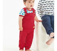 Weicher Interlock Strampler rot 62/68