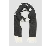 Weicher Jacquard-Schal mit Fransen ONESIZE creme 2157244.02X2.ONESIZE