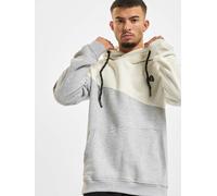 weicher Just Rhyse Herren Hoodie Kordelzug Kapuze mit Baumwolle Ecru-Weiß S