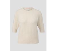 Weicher Kurzarm-Strickpullover XXL creme 2172034.02W0.XXL