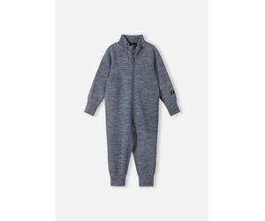 Weicher Merino Overall für Kinder Reima Parvin - Grau Melange grey Größe: 98
