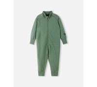 Weicher merino Overall für Kinder Reima Parvin - grüner Green Clay Größe: 80
