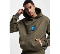 Mister Tee Upscale Le Papillon Heavy Oversize Hoody in Gr. XL in Olive