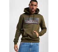 weicher Mister Tee Herren Hoodie Kordelzug Taschen 300 g/m² mit Baumwolle Khaki XS
