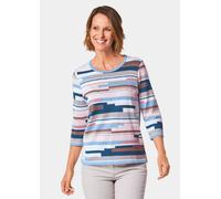 Weicher Pullover mit hochwertiger Intarsie bunt 40