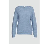 Weicher Pullover mit Rippstruktur XS blau 2158635.53W0.XS