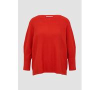 s.Oliver Weicher Pullover mit Struktur und 3/4-Fledermausärmeln