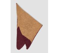 Weicher Schal aus Bouclé-Strick ONESIZE rot|braun 2170467.39G7.ONESIZE