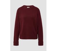 Weicher Strickpullover mit Ärmelaufschlag 40 rot 2169682.3902.40