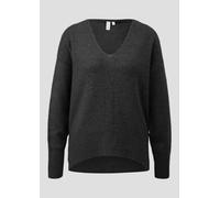 Weicher Strickpullover mit Ajour-Detail XL schwarz 2170530.99W0.XL