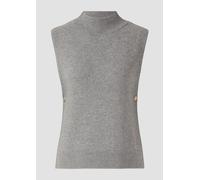 Weicher Strickpullunder mit Stehkragen 48 grau 2168038.97W2.48