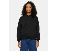 weicher Urban Classics Damen Hoodie Kordelzug Kapuze 500 g/m² mit Baumwolle Schwarz M