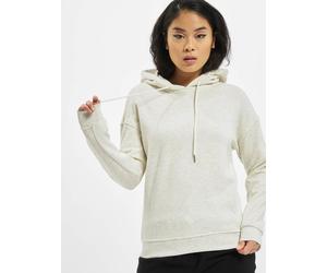 weicher URBAN CLASSICS Damen Hoodie Rippbündchen Kapuze 300 g/m² mit Baumwolle Grau M