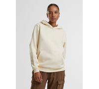 weicher Urban Classics Damen Hoodie Rippbündchen Kapuze 330 g/m² mit Baumwolle Ecru-Weiß XS